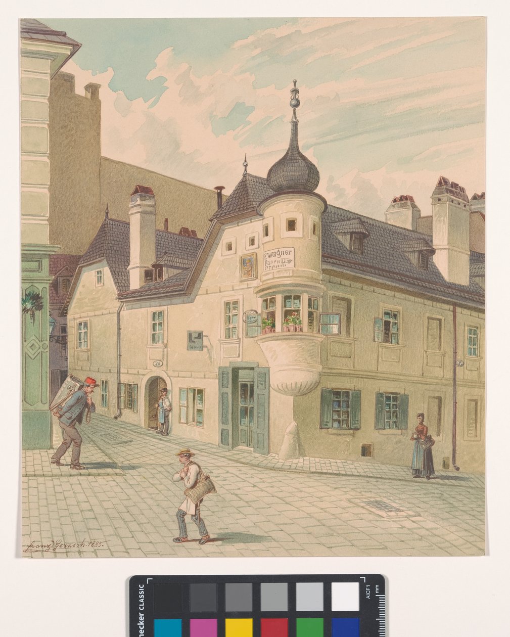 7., Faßziehergasse 2 / Gardegasse 3 – Fasszieherhaus od Franz Gerasch
