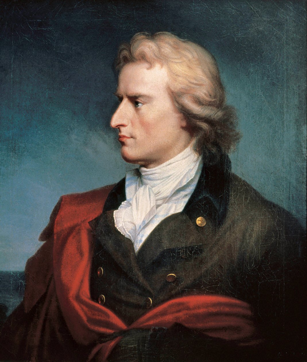 Portrét Friedricha Schillera (1759-1805) od Franz Gerhard von Kugelgen