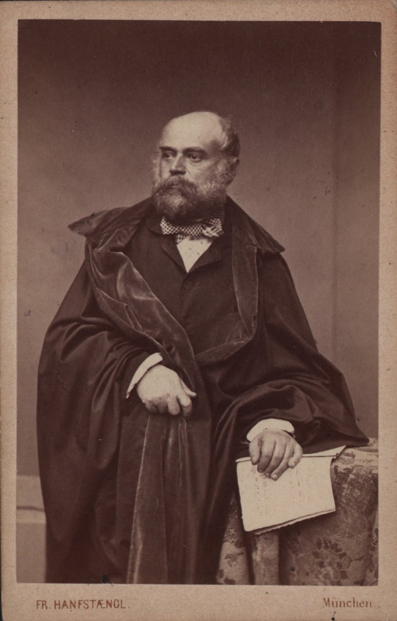 Portrét pianisty a skladatele Adolpha von Henselt 1814-1889, cca 1860. od Franz Hanfstaengl