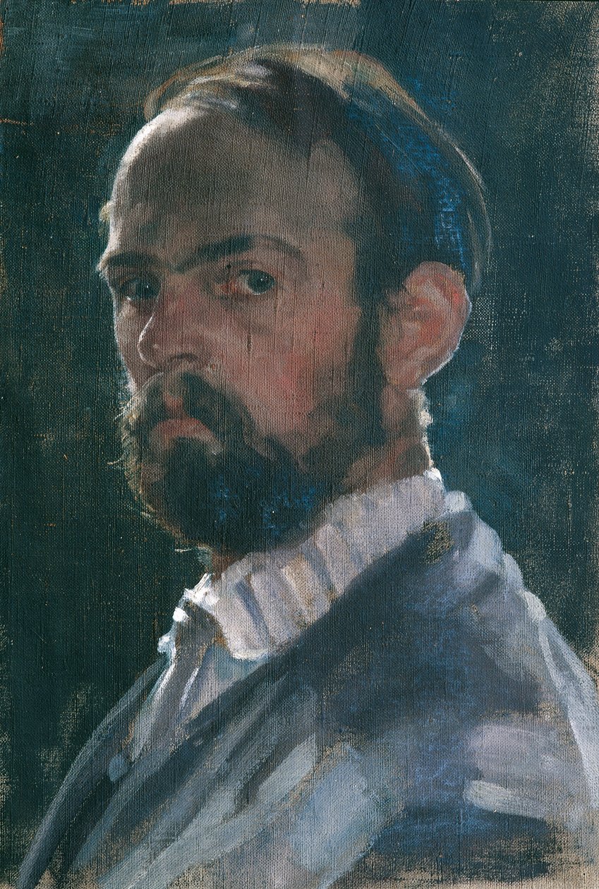 autoportrét od Franz Hofer