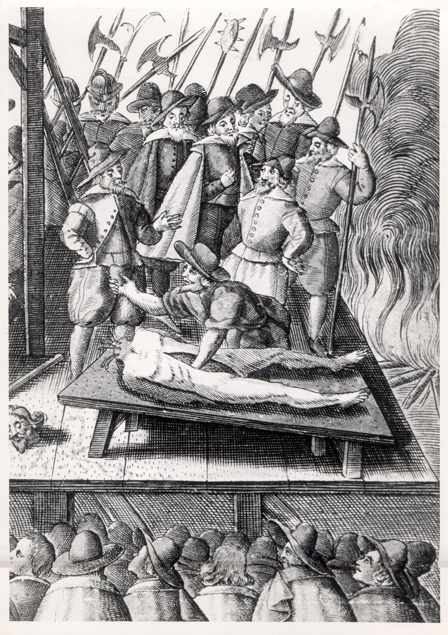 Popravy katolíků v Anglii za vlády Alžběty I. (1533-1603) od Franz Hogenberg