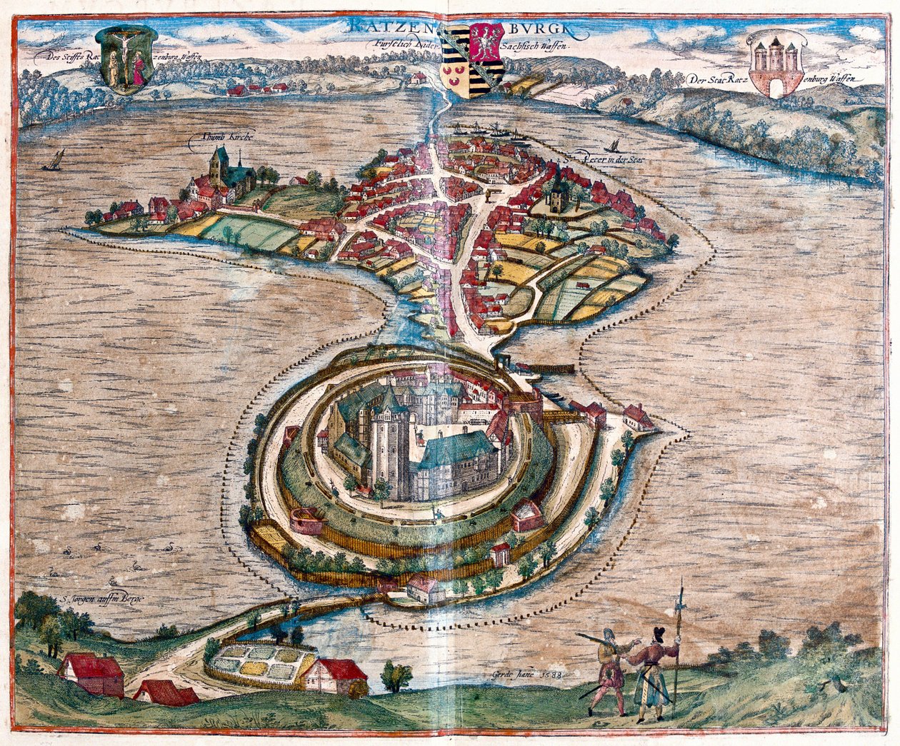 Ratzeburg), Německo od Franz Hogenberg