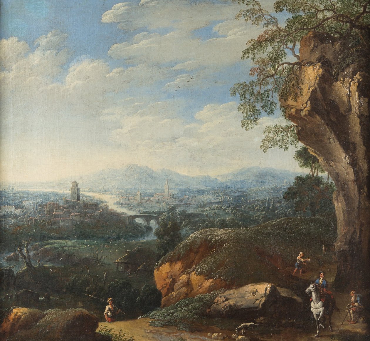Franz Joachim Beich Jižní fantasy krajina od Franz Joachim Beich