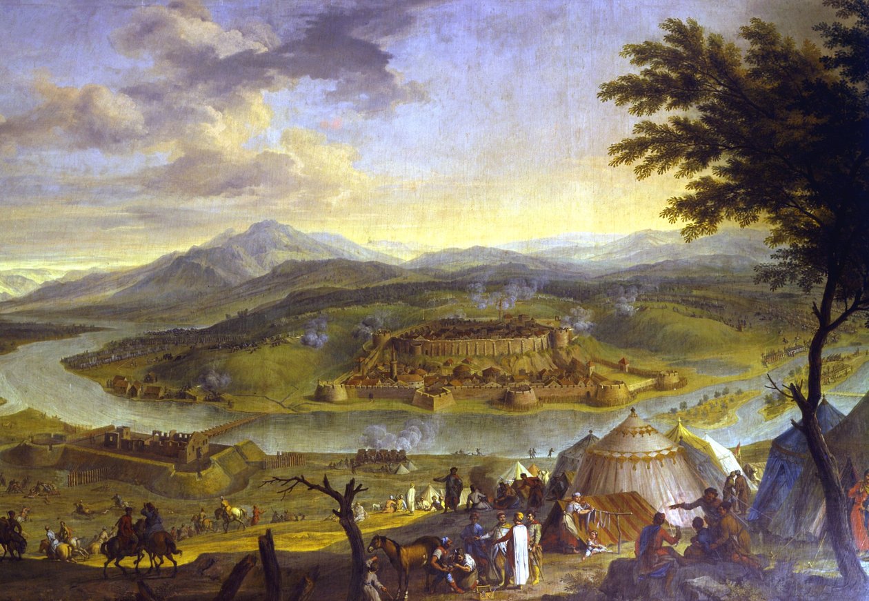 Němčina: Dobytí pevnosti Gran v roce 1683 od Franz Joachim Beich