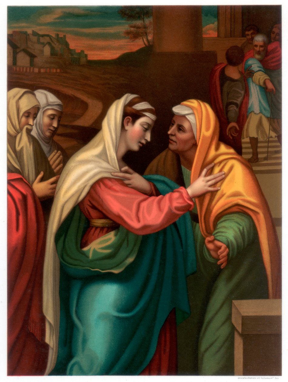 Navštívení, 1518-1519 1870 od Franz Kellerhoven