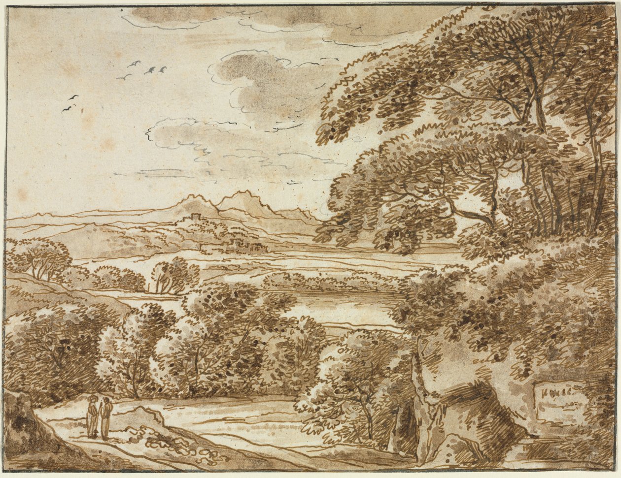 Krajina, c 1780. od Franz Kobell