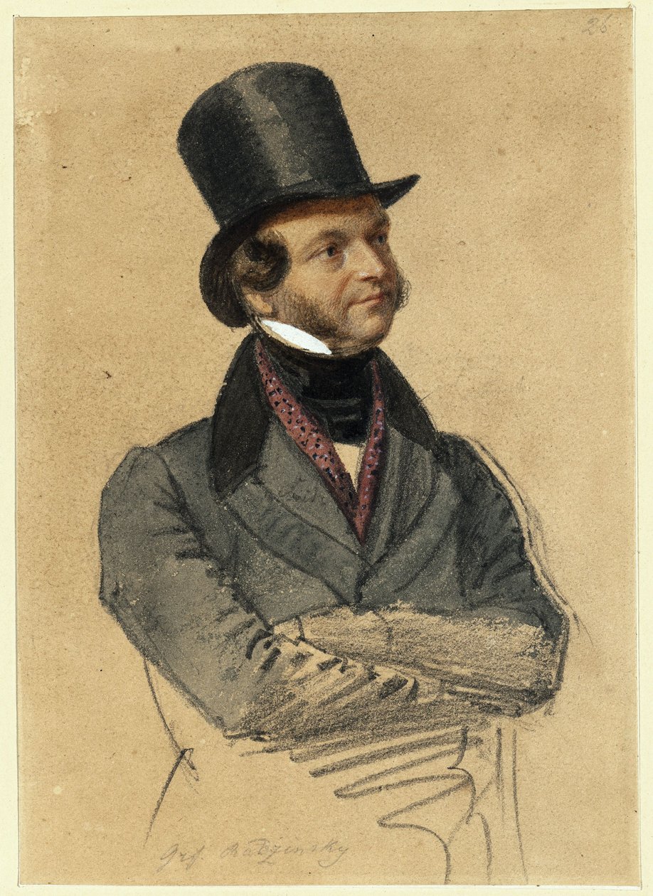Athanasius Raczyński od Franz Krüger
