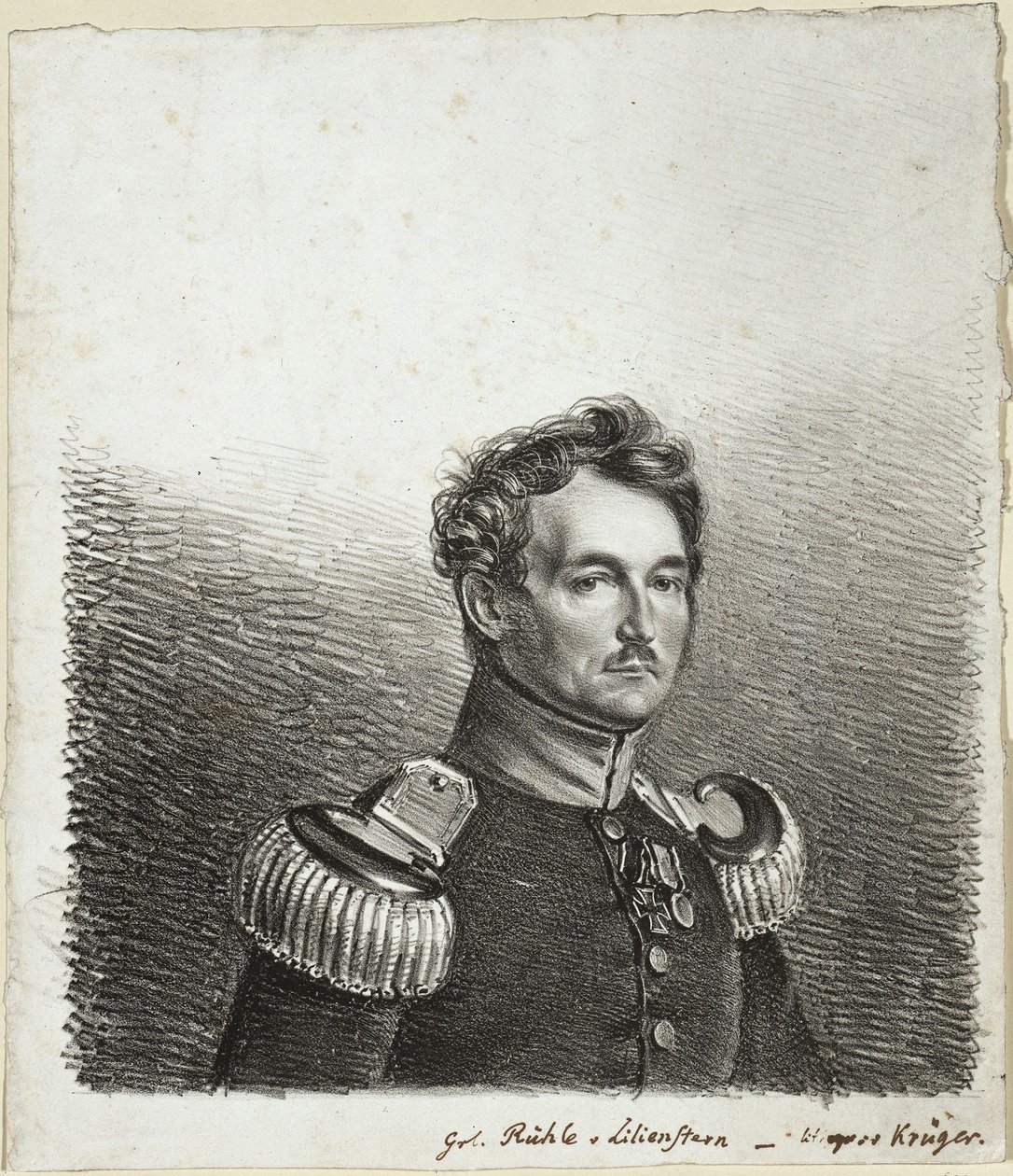 Hrabě Rühle von Lilienstern od Franz Krüger
