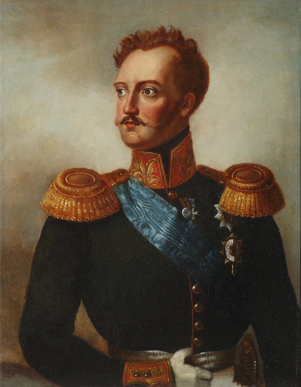Portrét hraběte Alexandra von Benckendorffa 1783-1844 od Franz Krüger