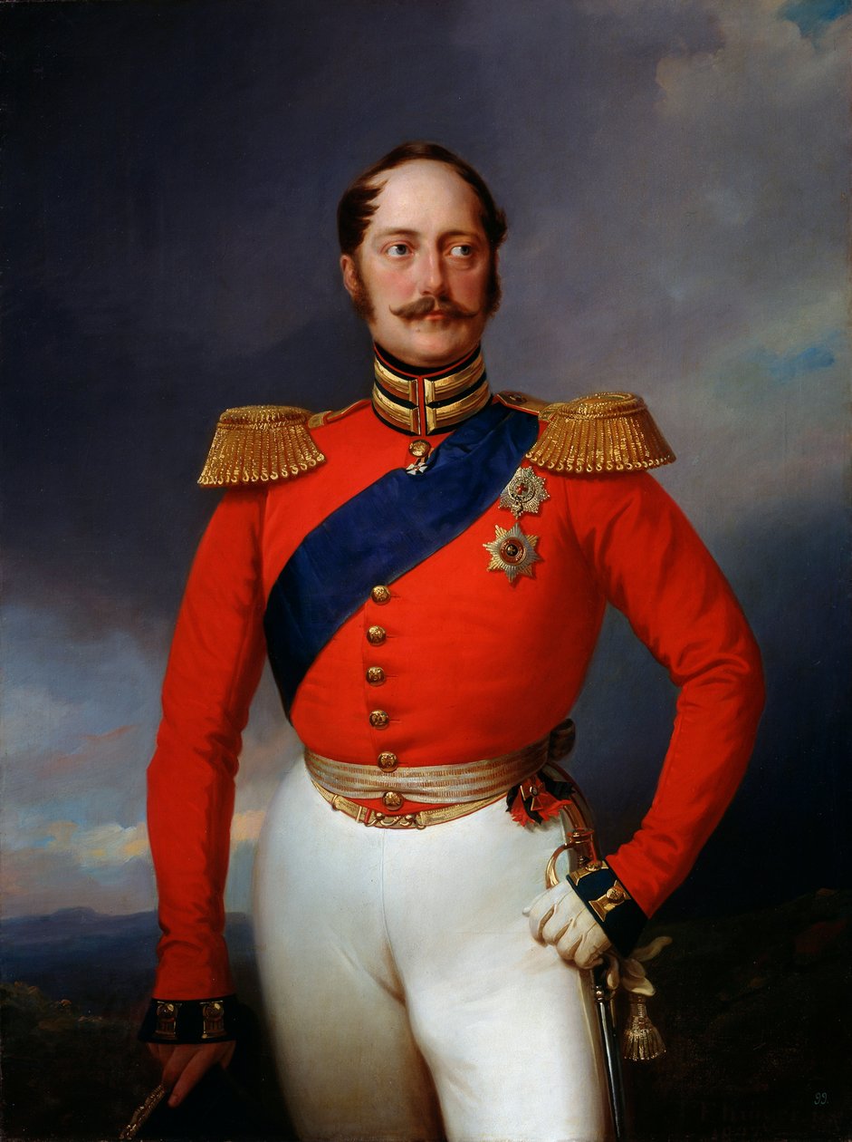Portrét císaře Mikuláše I., 1796-1855, 1847. od Franz Krüger
