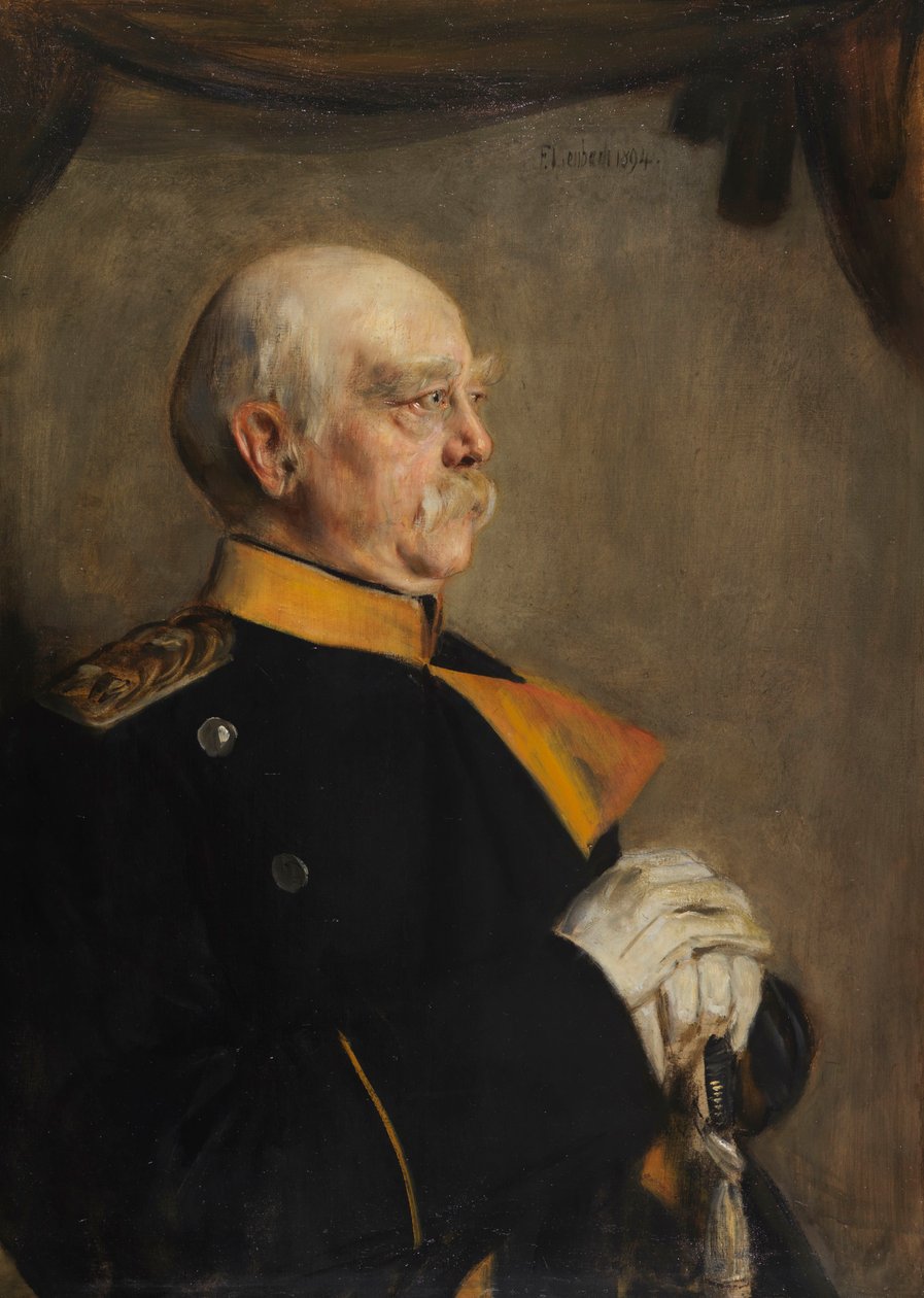 Portrét Otto von Bismarcka 1815-1898, 1894. od Franz von Lenbach