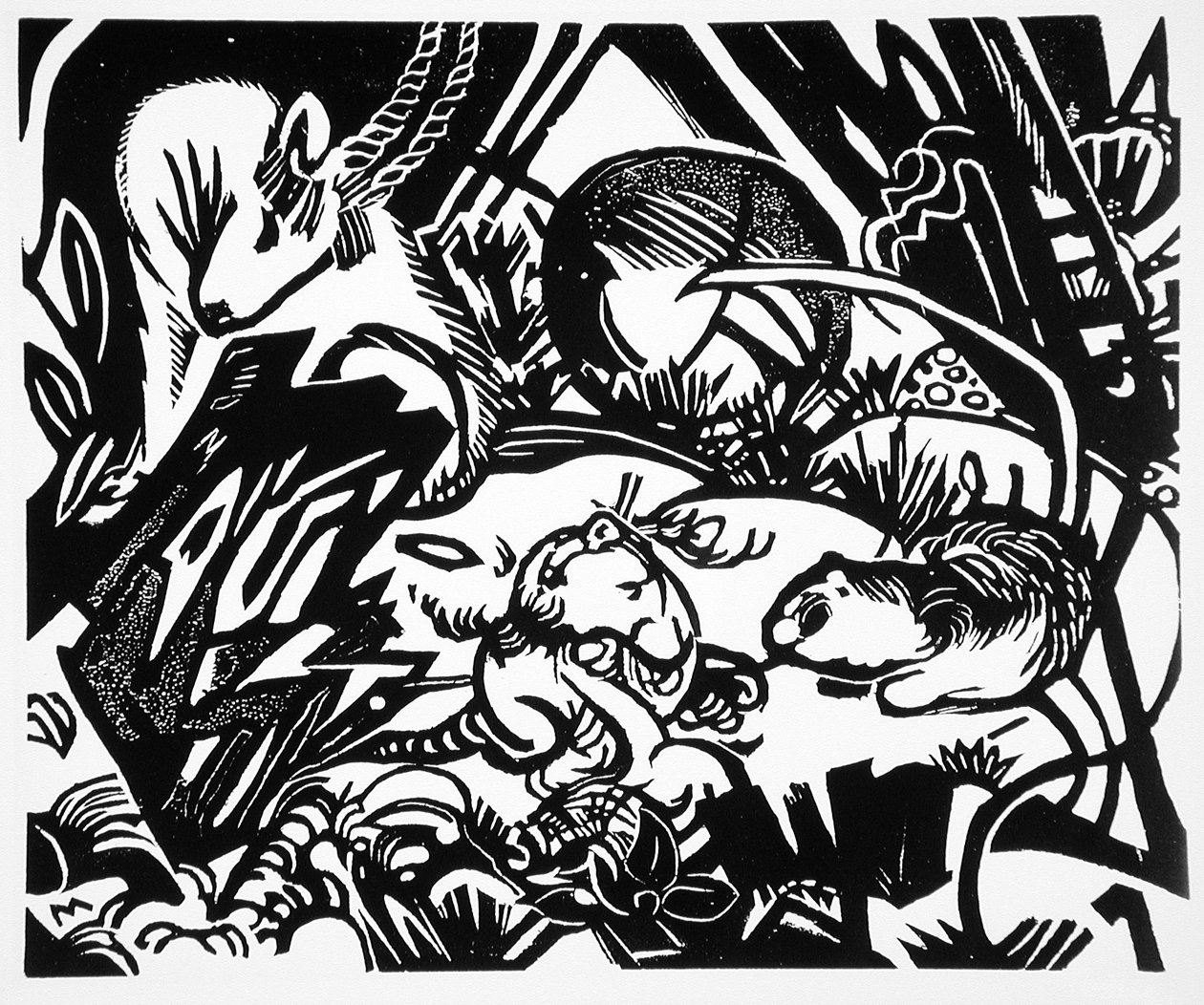 Zvířecí legenda od Franz Marc
