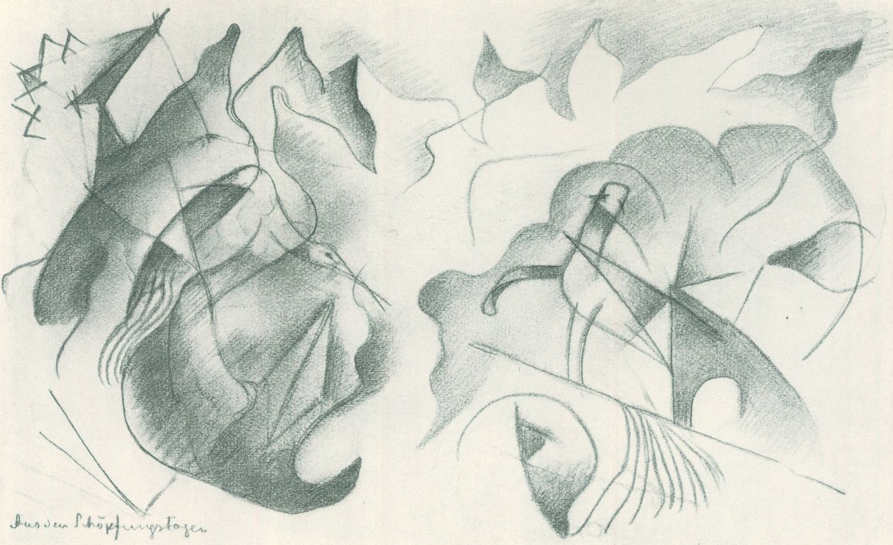 Od dnů stvoření od Franz Marc