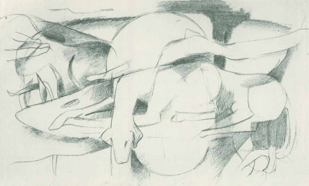 Franz Marc - Skicák z terénu - List 04 od Franz Marc