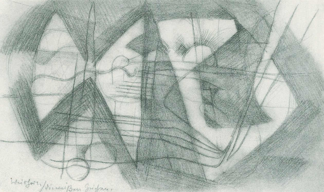 Franz Marc - Skicák z terénu - list 17 od Franz Marc