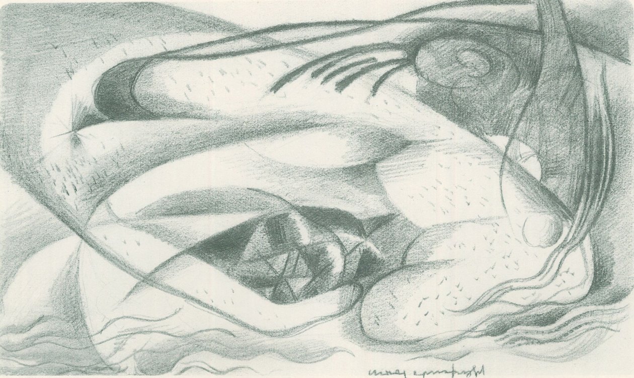 Franz Marc - Skicák z terénu - List 23 od Franz Marc