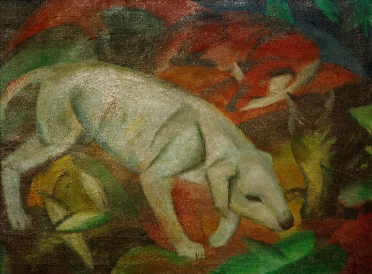 Pes, kočka, liška od Franz Marc