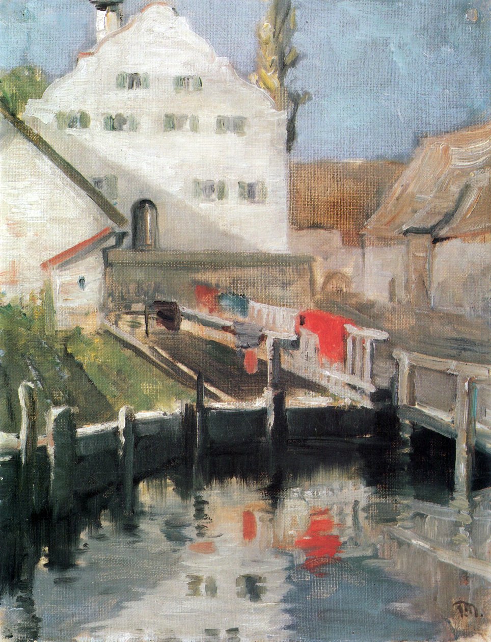 Indersdorf, 1904 od Franz Marc