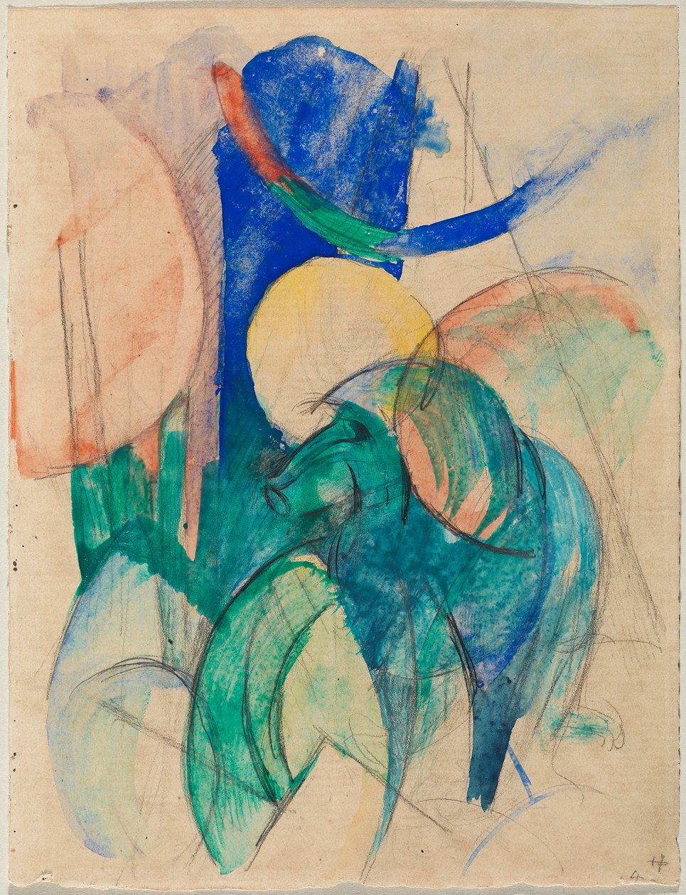 Mandrill od Franz Marc