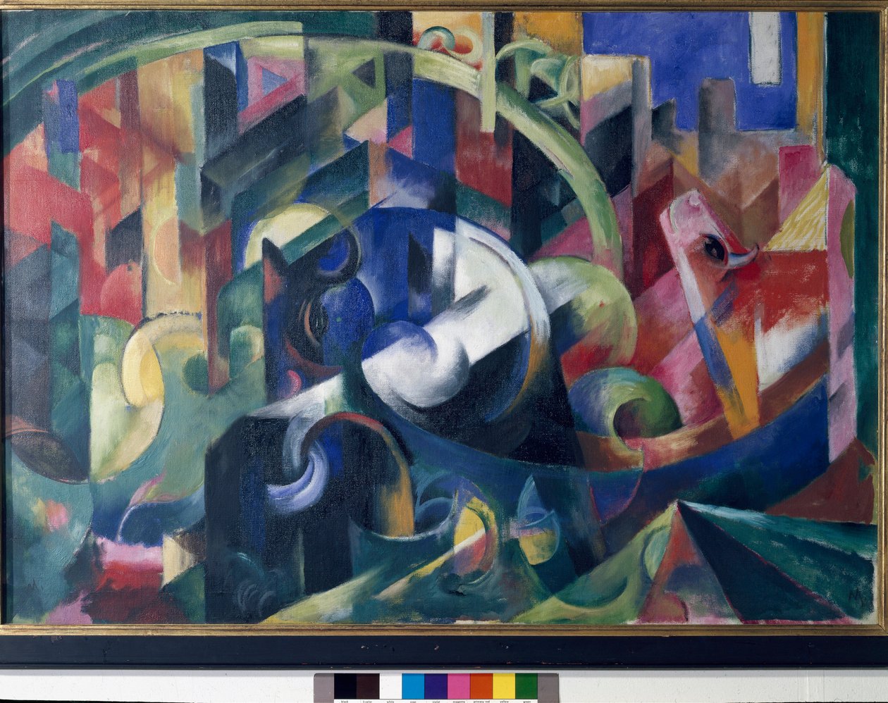 Malování voly od Franz Marc
