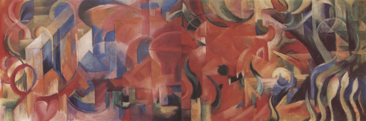 Hrací formuláře od Franz Marc