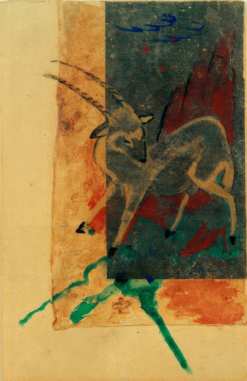 Steinbock od Franz Marc