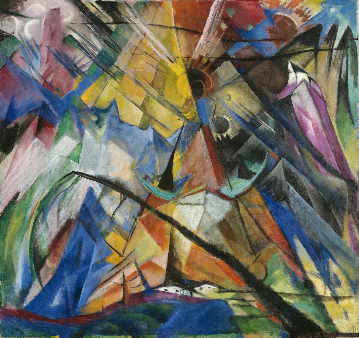 Tyrolsko od Franz Marc