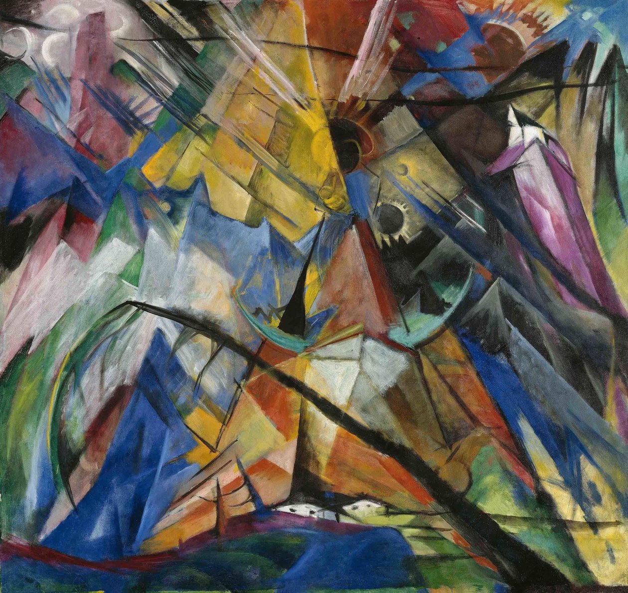 Tyrolsko od Franz Marc