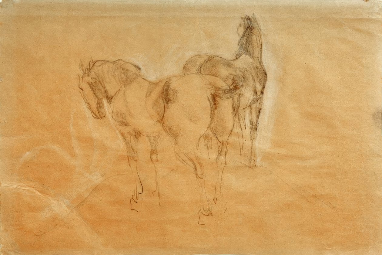 Dva koně od Franz Marc