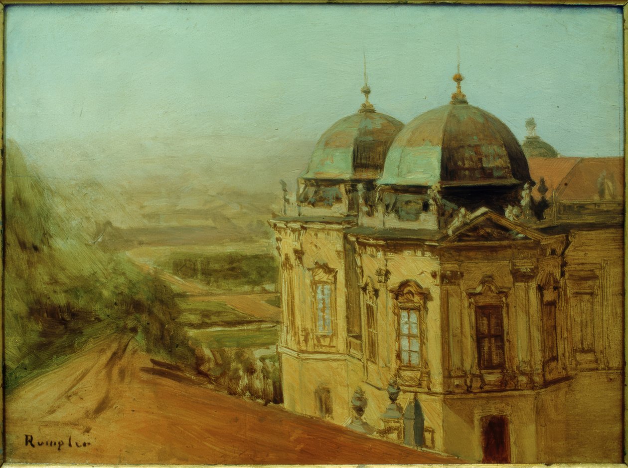 Horní Belveder ve Vídni od Franz Rumpler