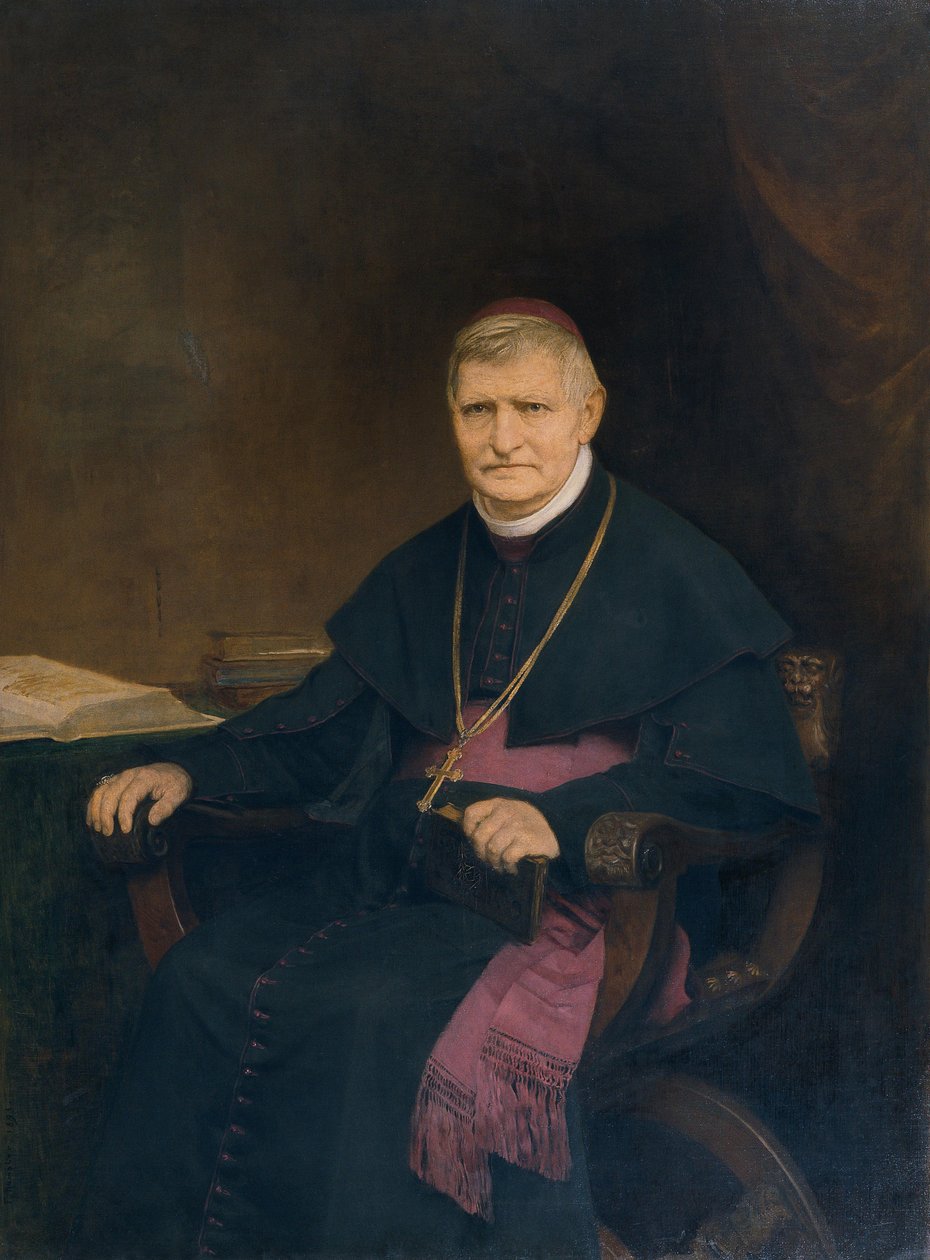 Kardinál Johann Rudolf Kutschker od Franz Rumpler