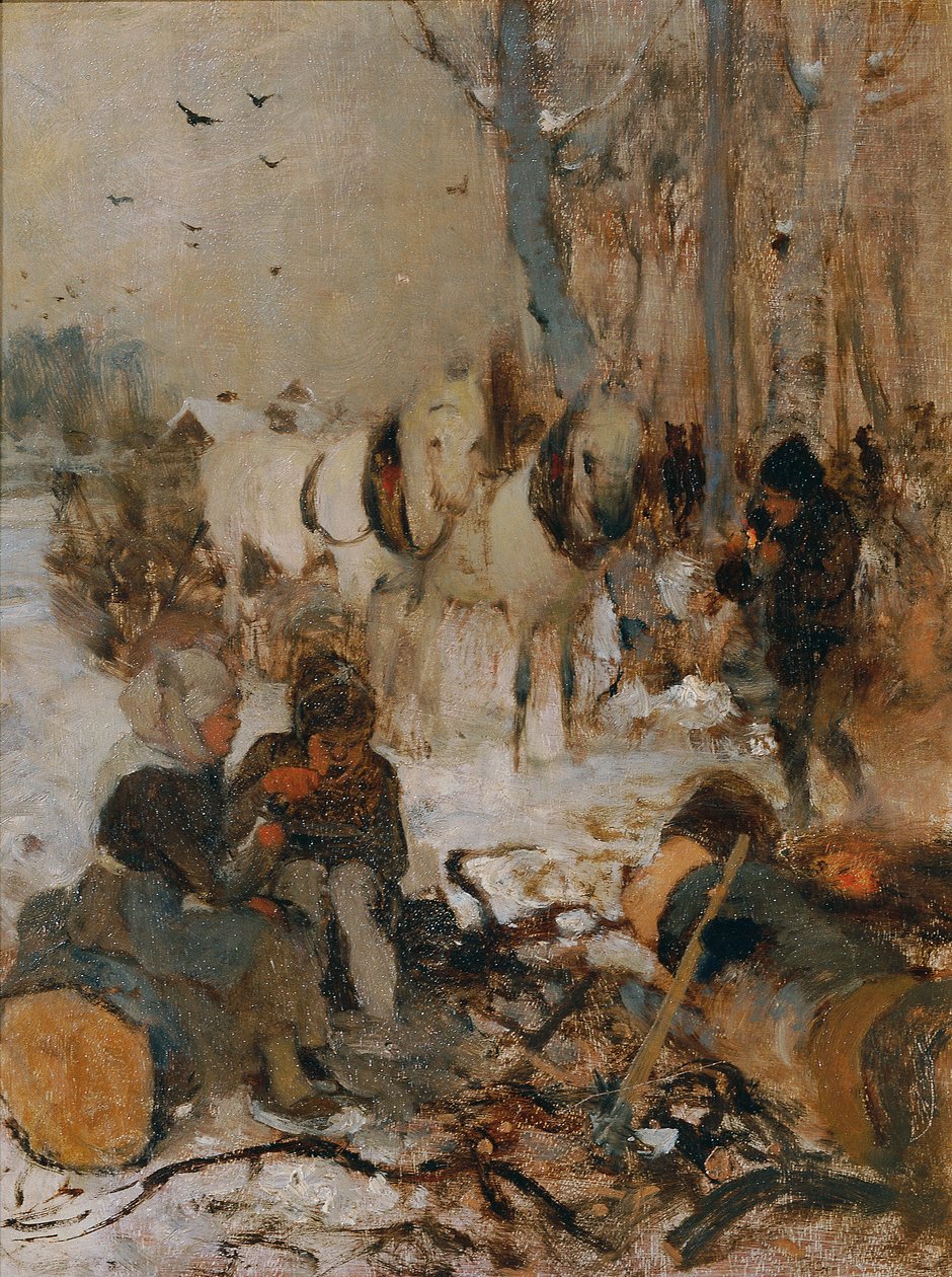Zima od Franz Rumpler