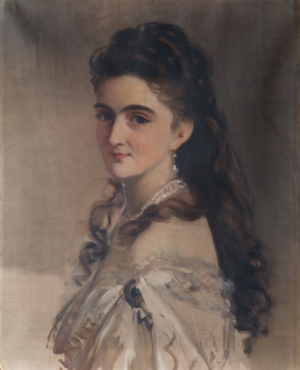 Sidonie Schrotzberg, rozená Stohl, umělcova druhá manželka od Franz Schrotzberg