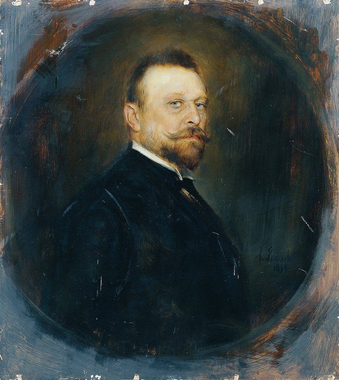 Poslanec Říšské rady Dr. Joseph Maria Baernreither od Franz Seraph von Lenbach