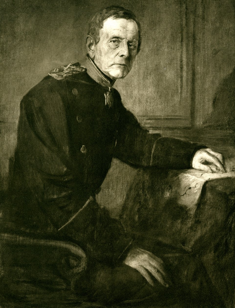 Helmuth von Moltke starší od Franz Seraph von Lenbach