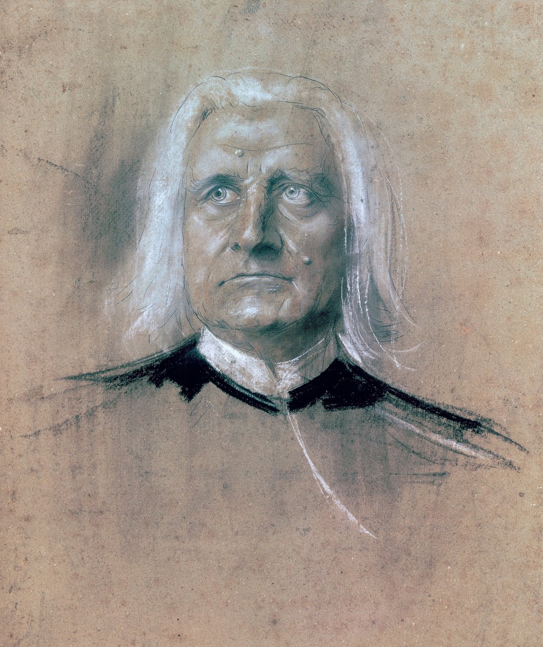 Portrét Franze Liszta (Raiding od Franz Seraph von Lenbach