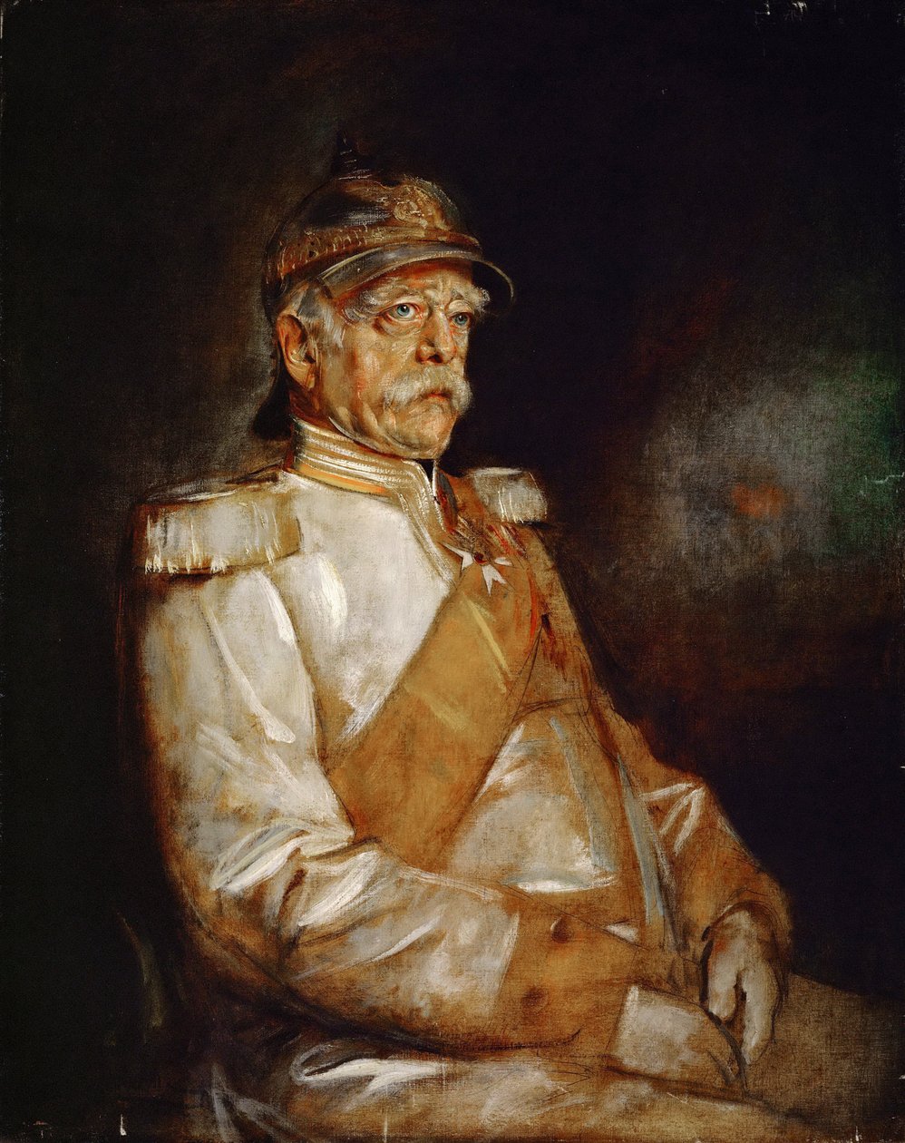 Portrét Otto von Bismarcka (1815-1898), Lenbach, Franz, von (1836-1904). Olej na plátně od Franz Seraph von Lenbach