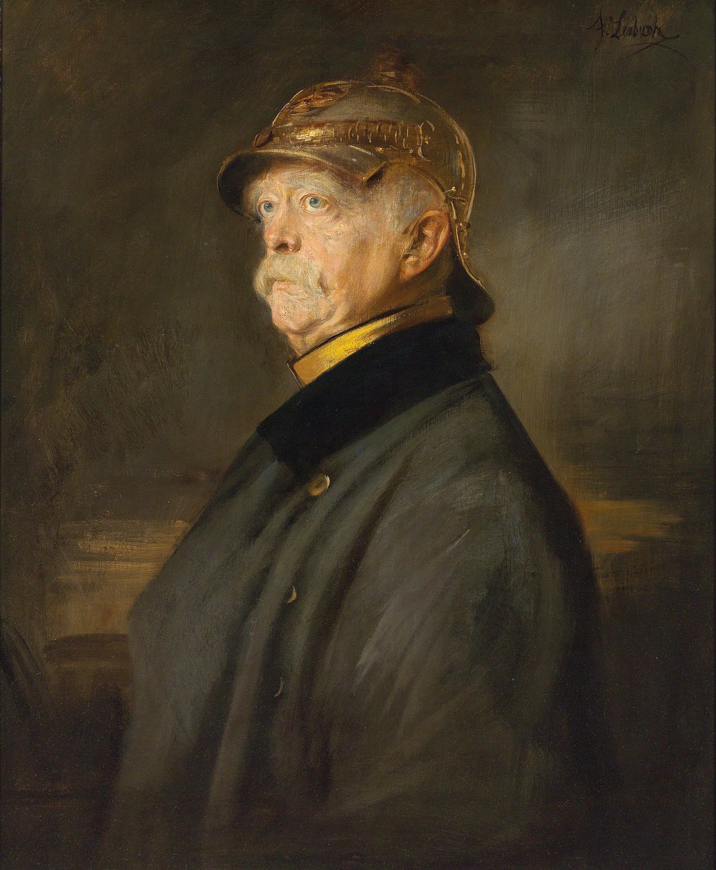 Portrét Otto von Bismarcka od Franz Seraph von Lenbach