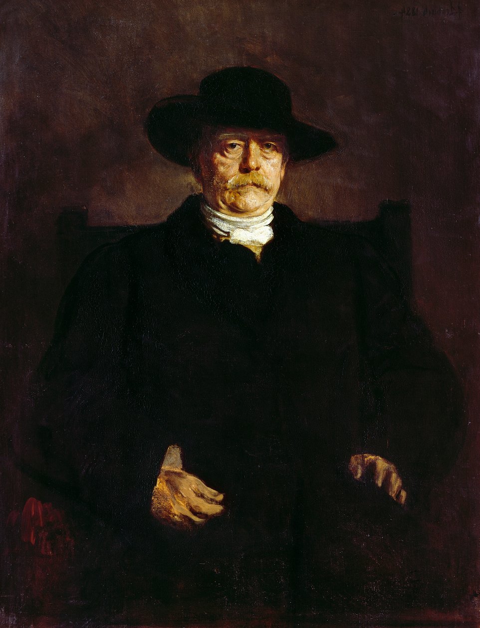 Portrét prince Otto von Bismarcka (Schonhausen od Franz Seraph von Lenbach