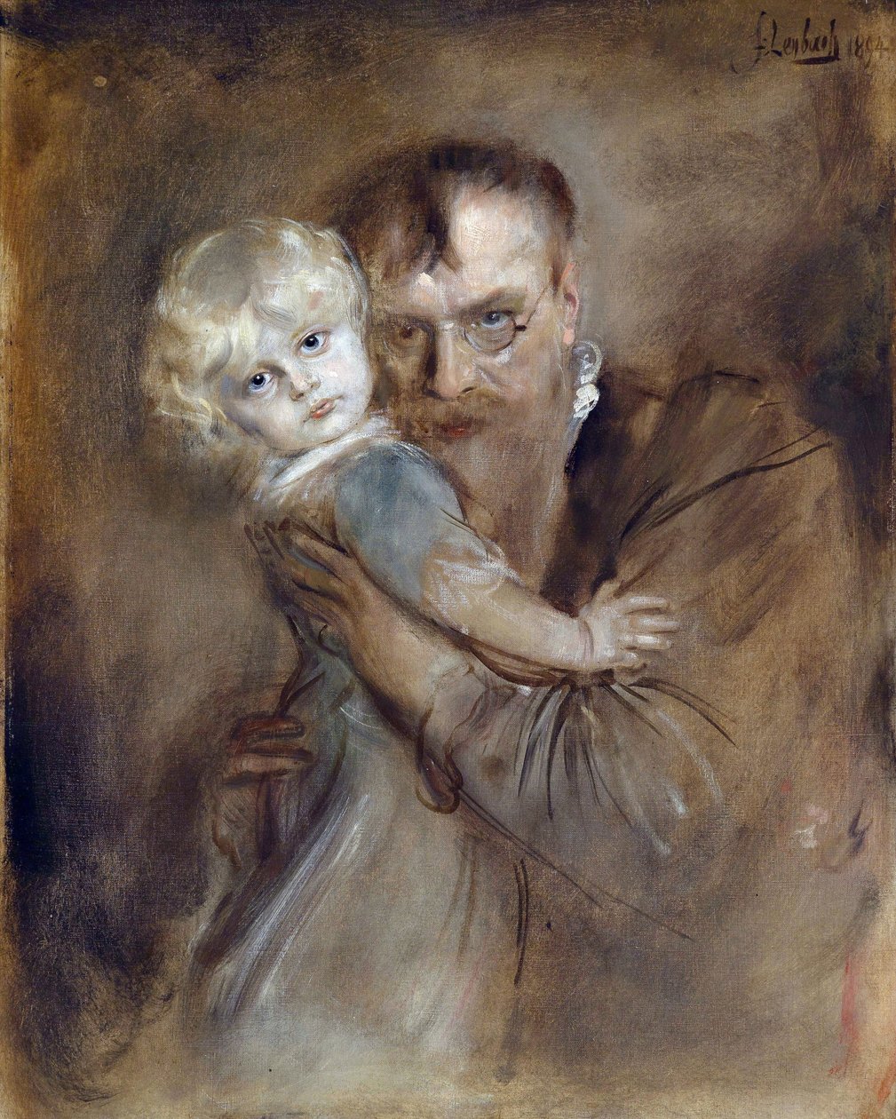 Závěsný od Franz Seraph von Lenbach