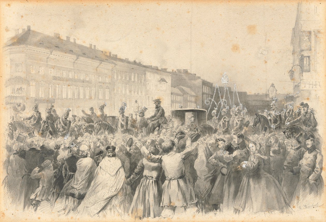 Procesí Alexandra II., 1862. od Franz Teichel