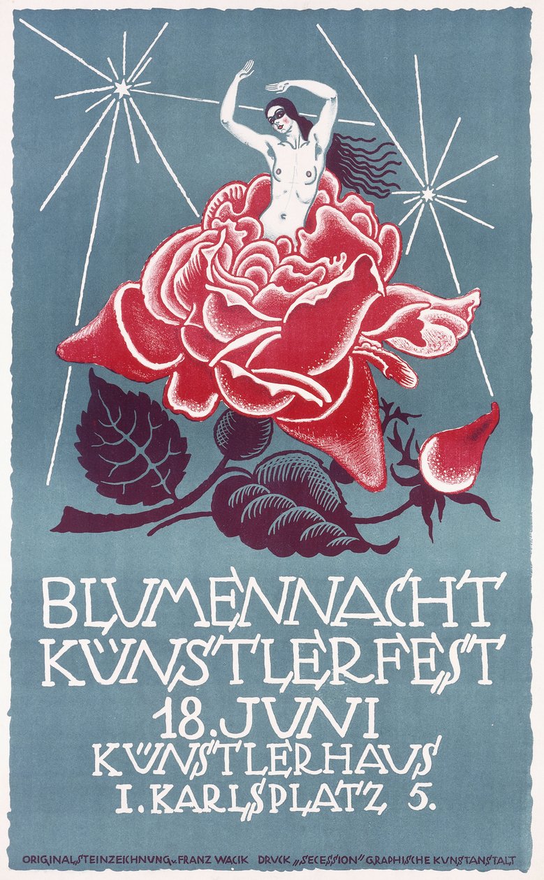 festival umělců květinové noci od Franz Wacik