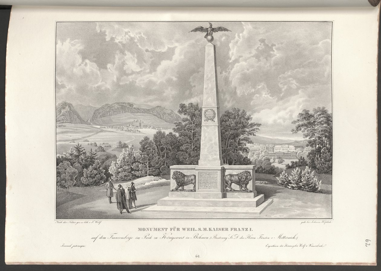 Pomník císaře Františka I. od Franz Wolf