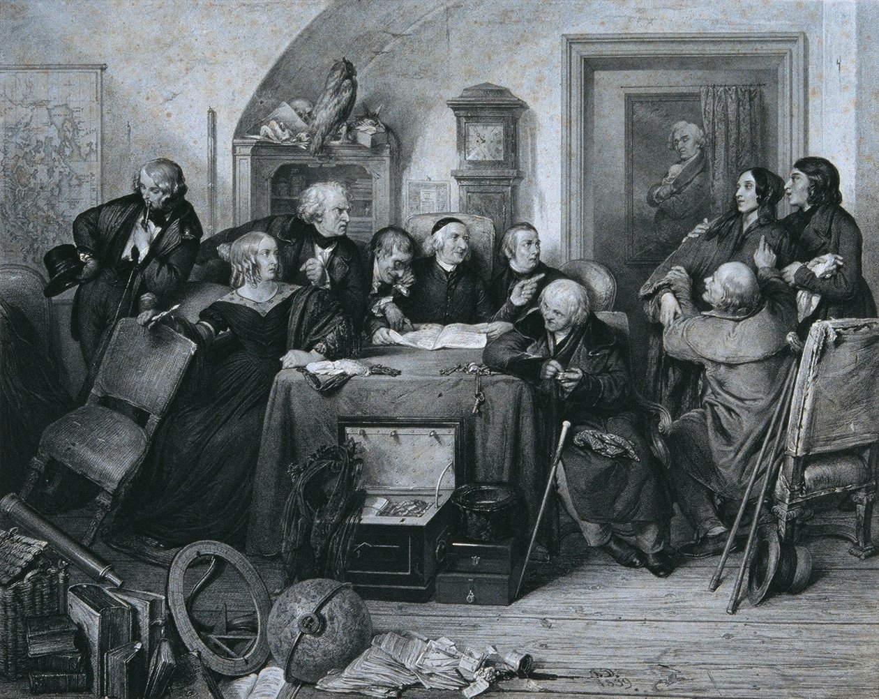 Otevření závěti od Franz Xaver Stöber