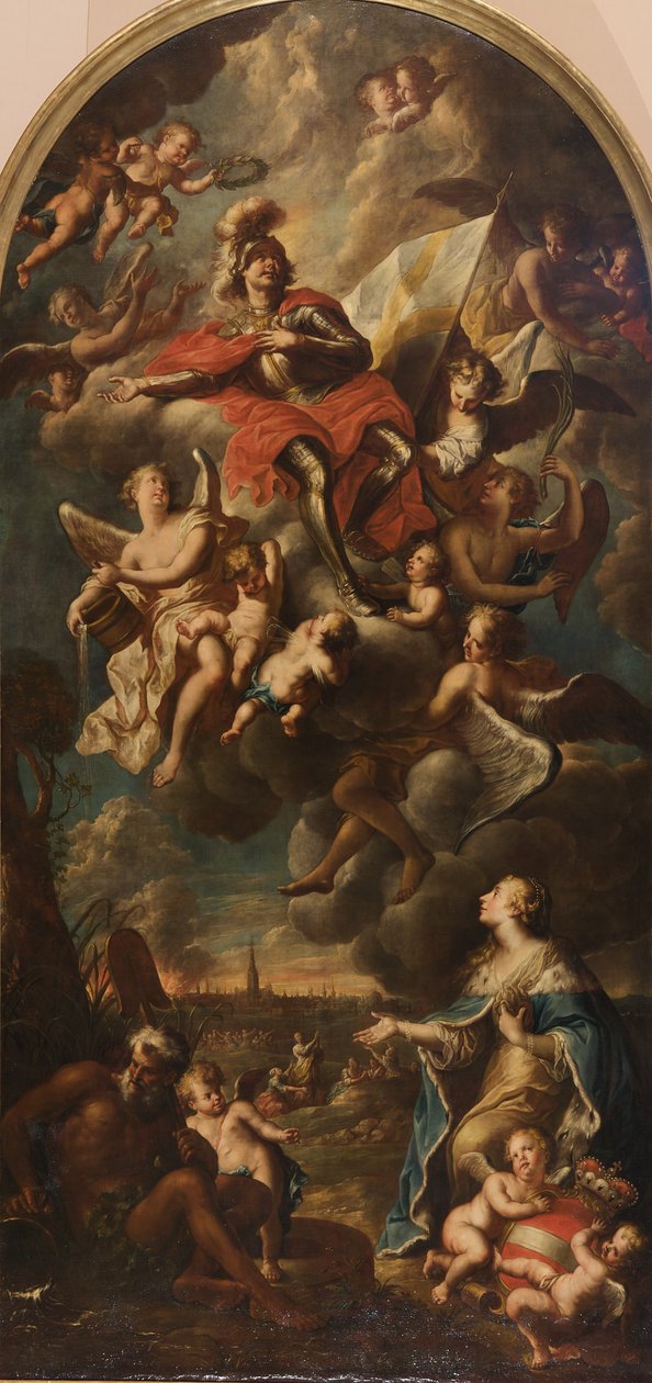 Svatý Florián od Franz Xaver Wagenschon