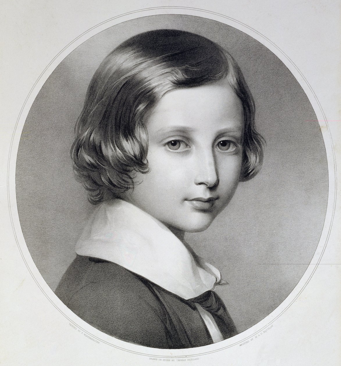 Albert, princ z Walesu (1841-1910), originál ryl Thomas Fairland, vydal M. und N. Hanhart, 1852 (litografie) od Franz Xaver Winterhalter