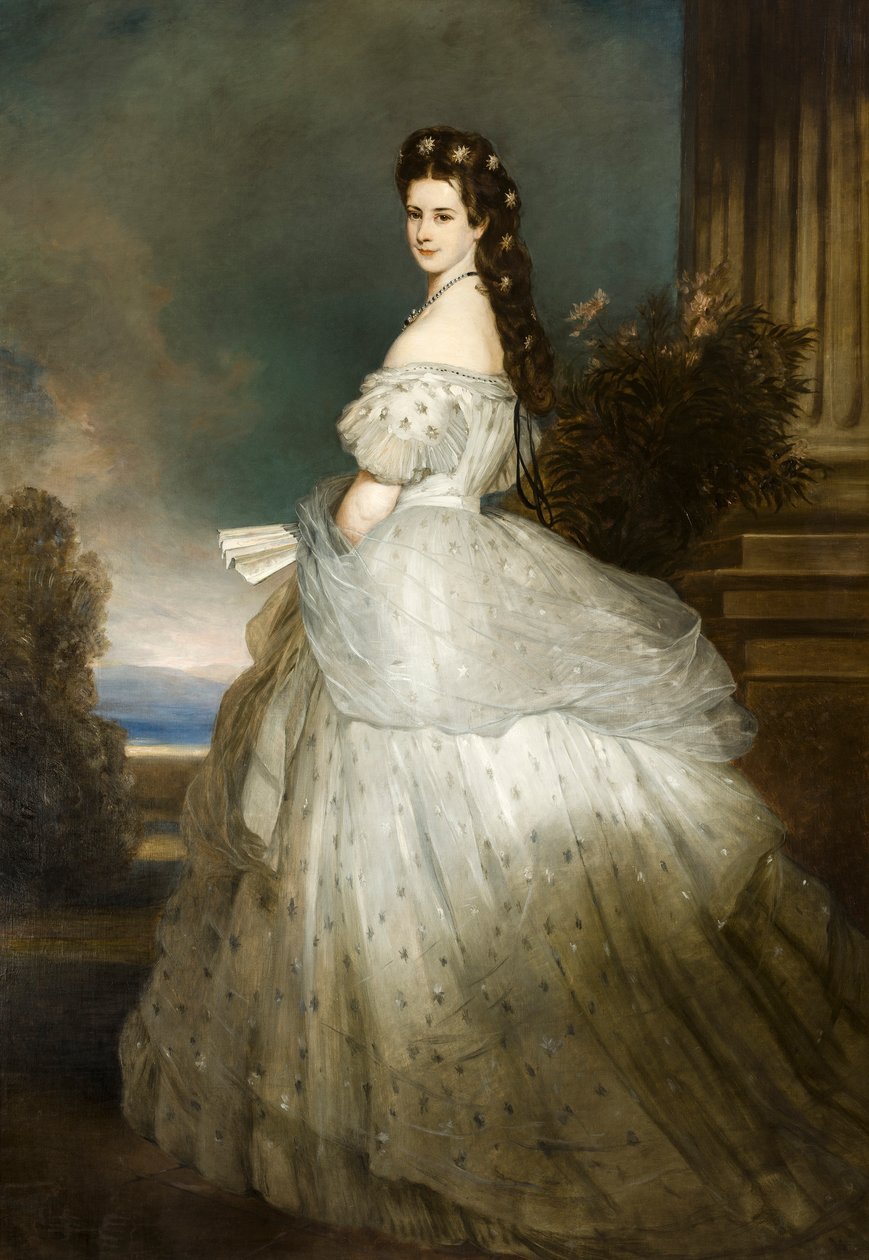Německy: císařovna Alžběta Císařovna Alžběta od Franz Xaver Winterhalter