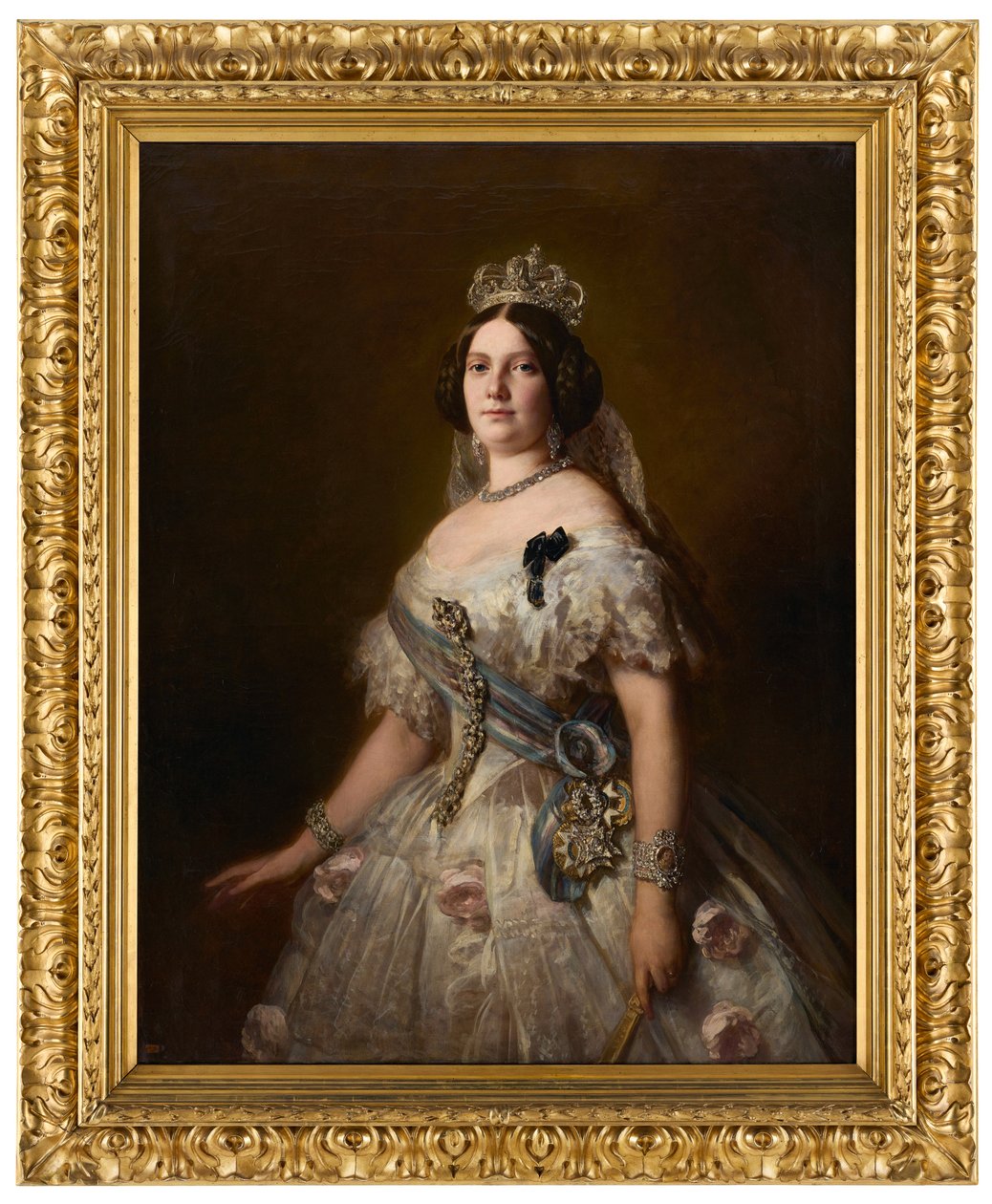 Isabella, královna Španělska od Franz Xaver Winterhalter