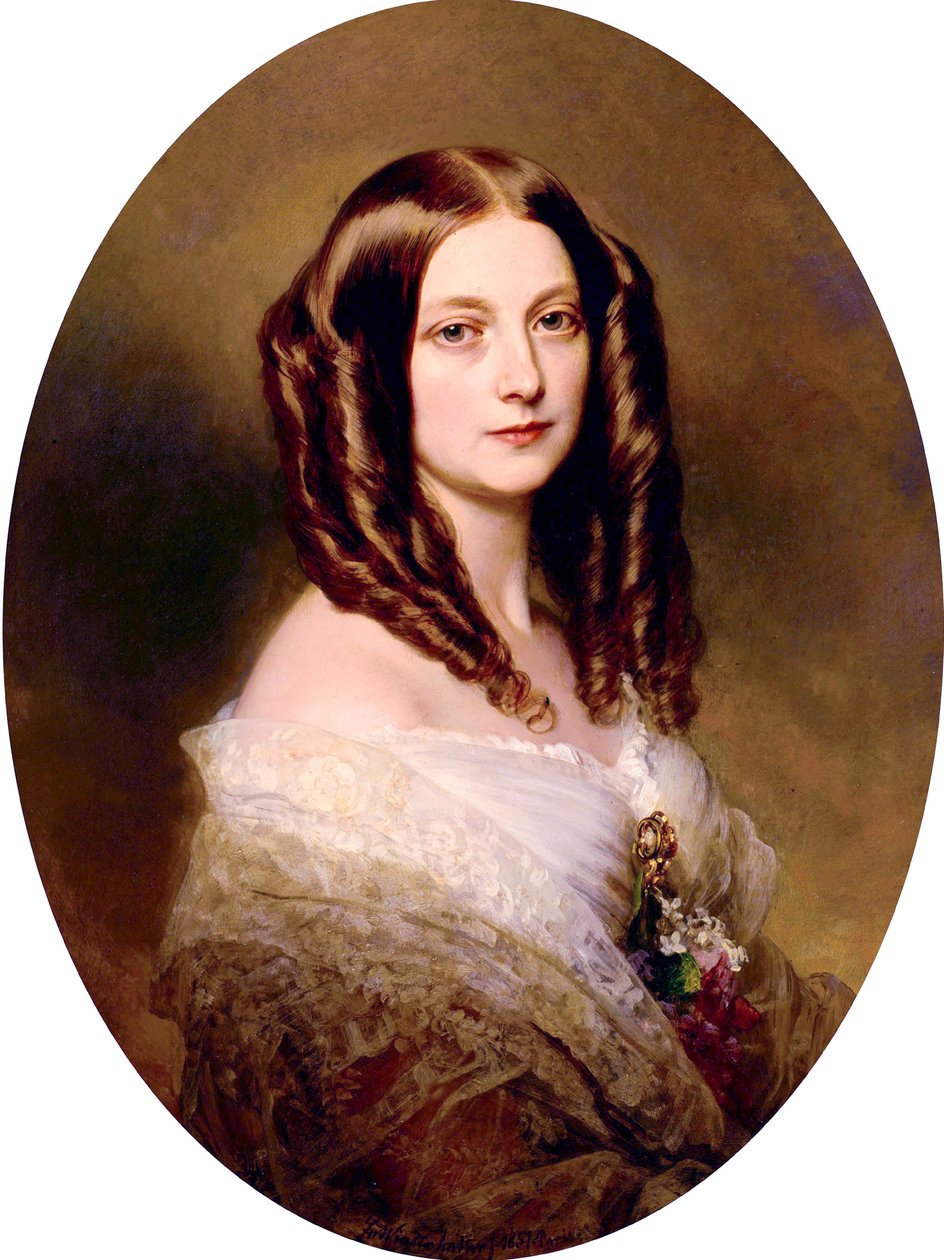 Markýza z Las Marismas od Franz Xaver Winterhalter