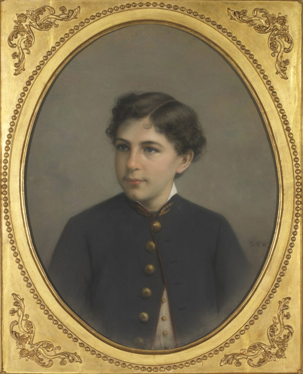 Portrét Alexandre Antoine, hrabě Colonna-Walewski 1844-1898, 1860 od Franz Xaver Winterhalter